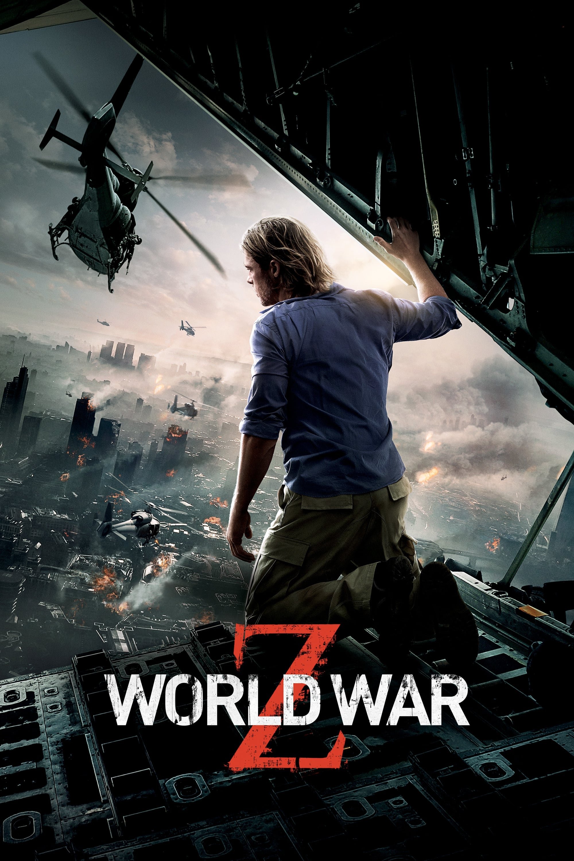 World War Z movie poster print