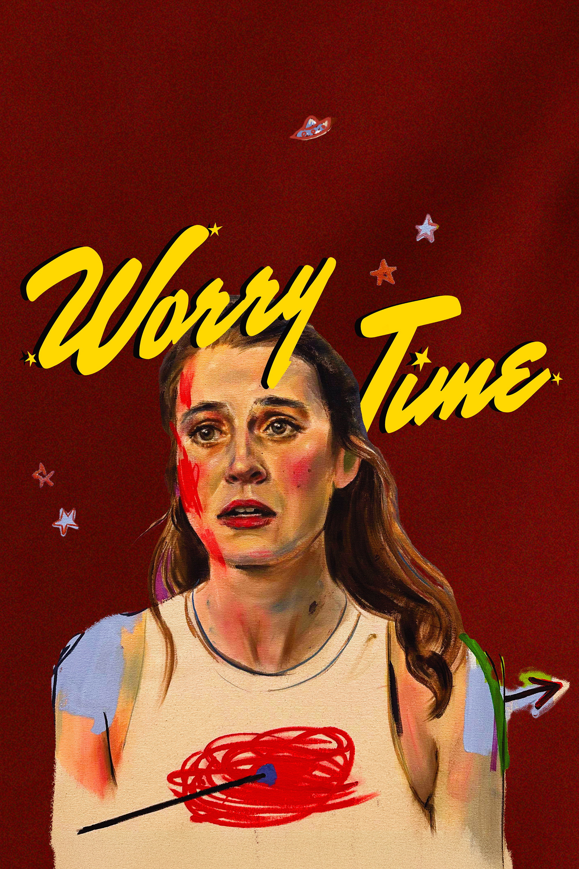 Worry Time movie poster print