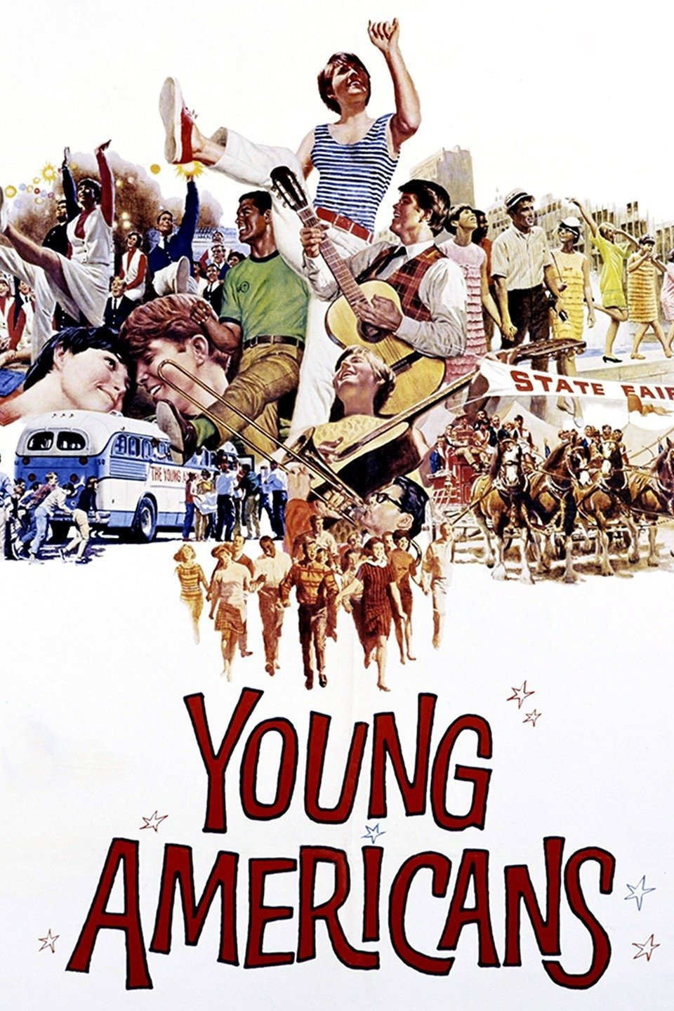 Young Americans movie poster print