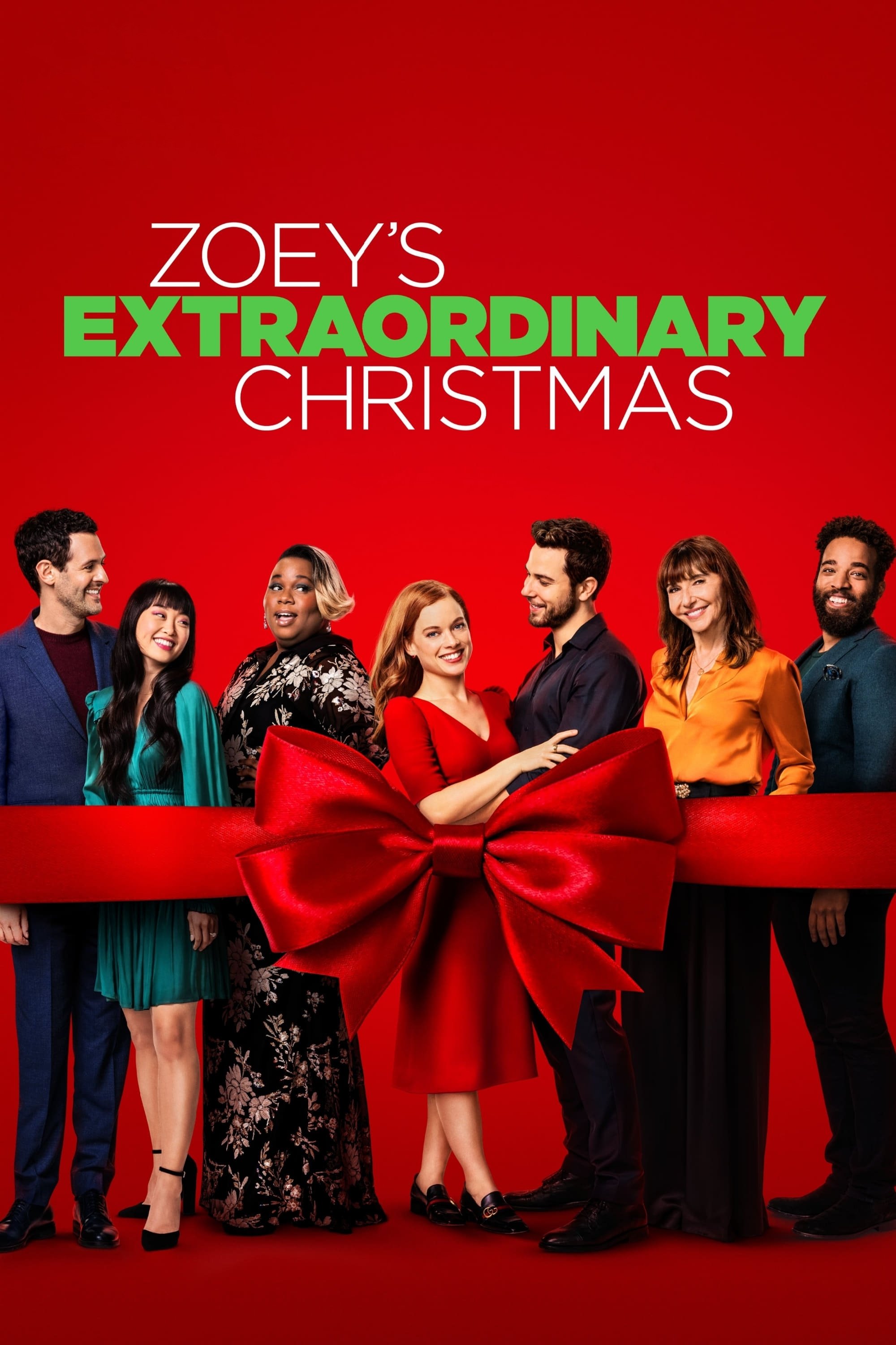 Zoey's Extraordinary Christmas movie poster print