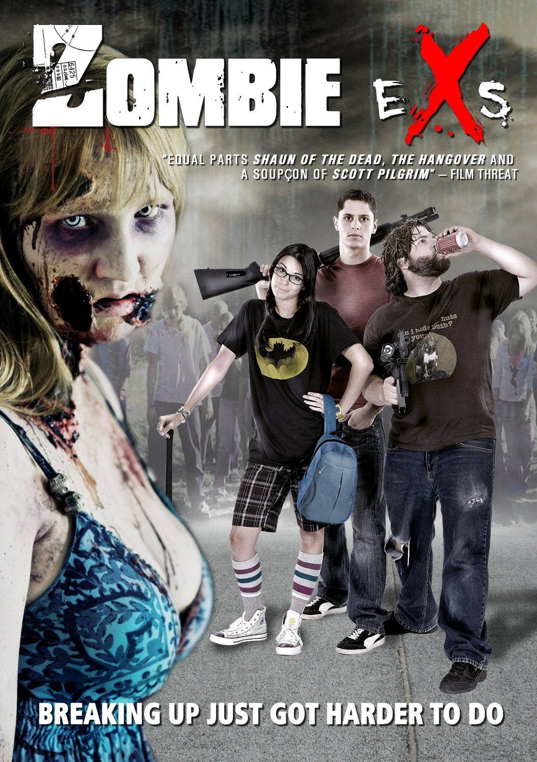Zombie eXs movie poster print
