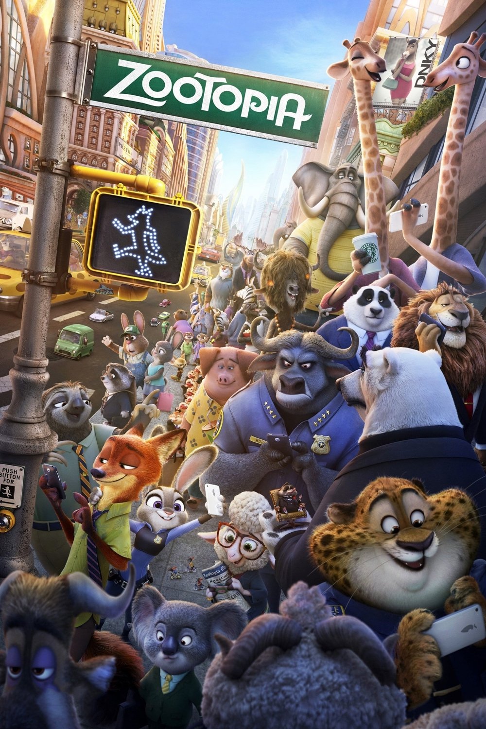 Zootopia movie poster print